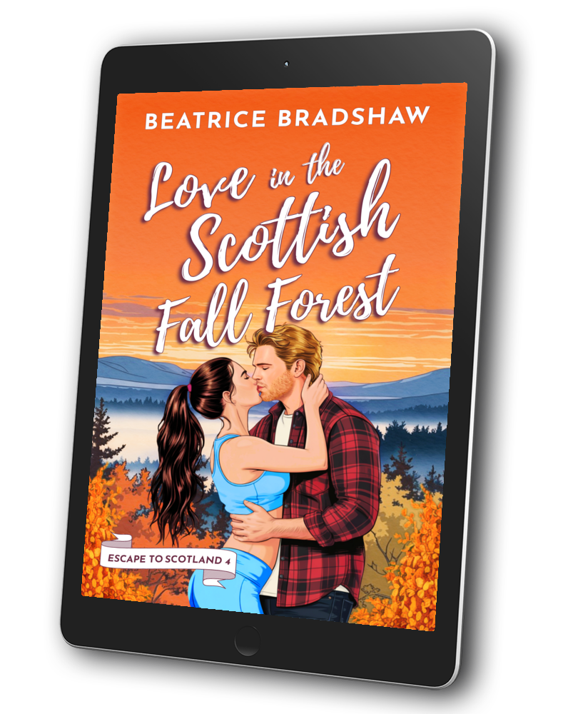 Cover of Love in the Scottish Fall Forest: Single Dad Age Gap Romance