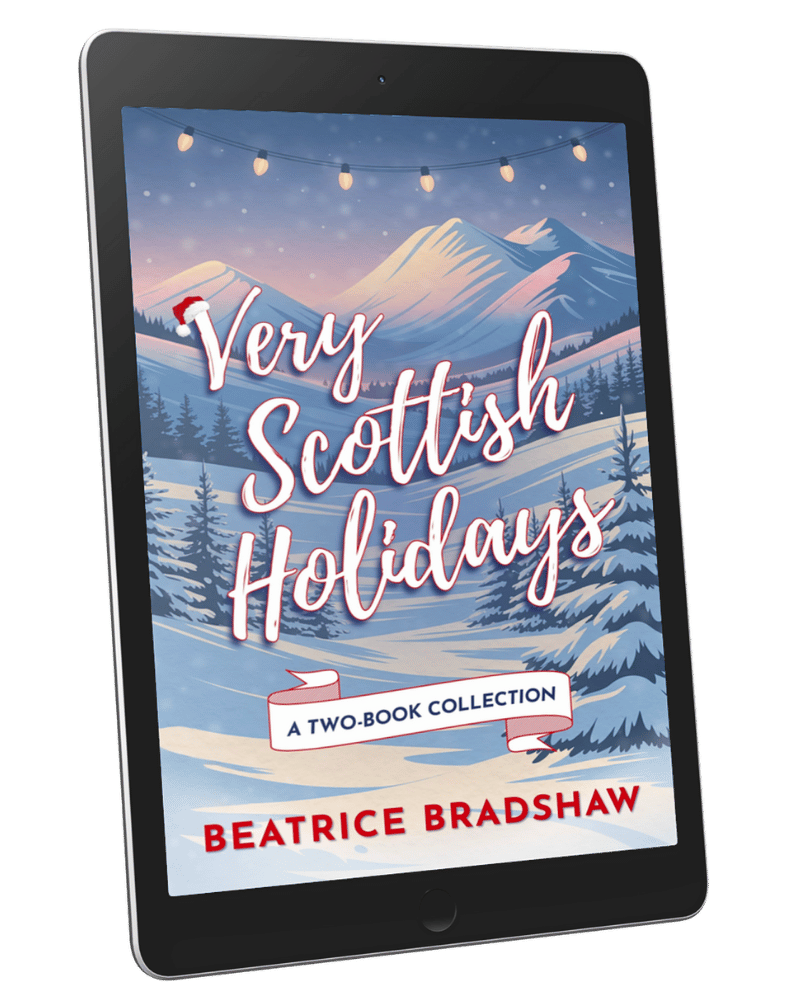 Ebook cover of Very Scottish Holidays: a festive two book romance collection by Beatrice Bradshaw