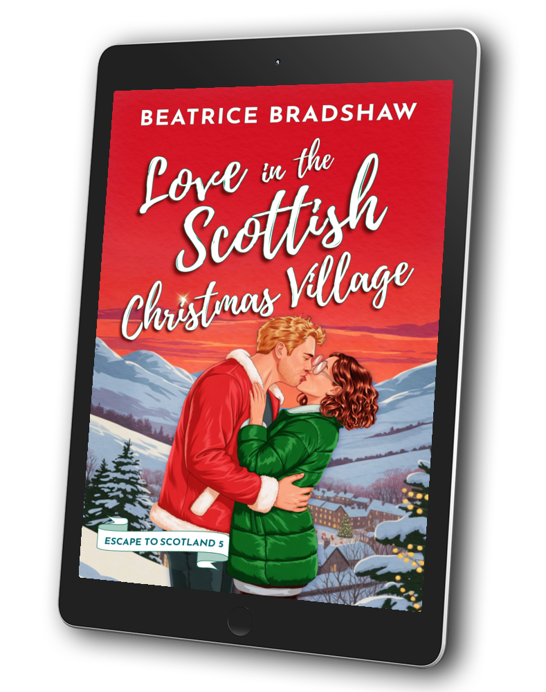 Cover of Love in the Scottish Christmas Village: Single Dad One Night Stand Romance