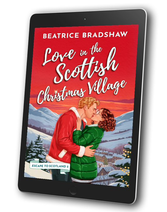 Cover of Love in the Scottish Christmas Village: Single Dad One Night Stand Romance
