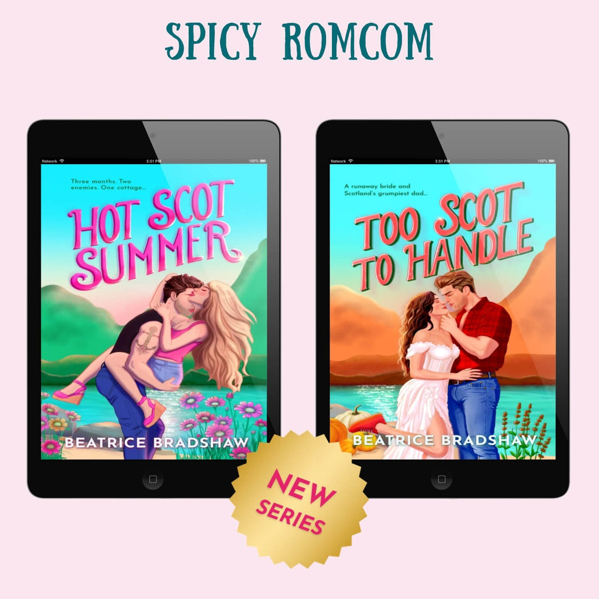 Thistle Glen: new spicy romcom series by Beatrice Bradshaw