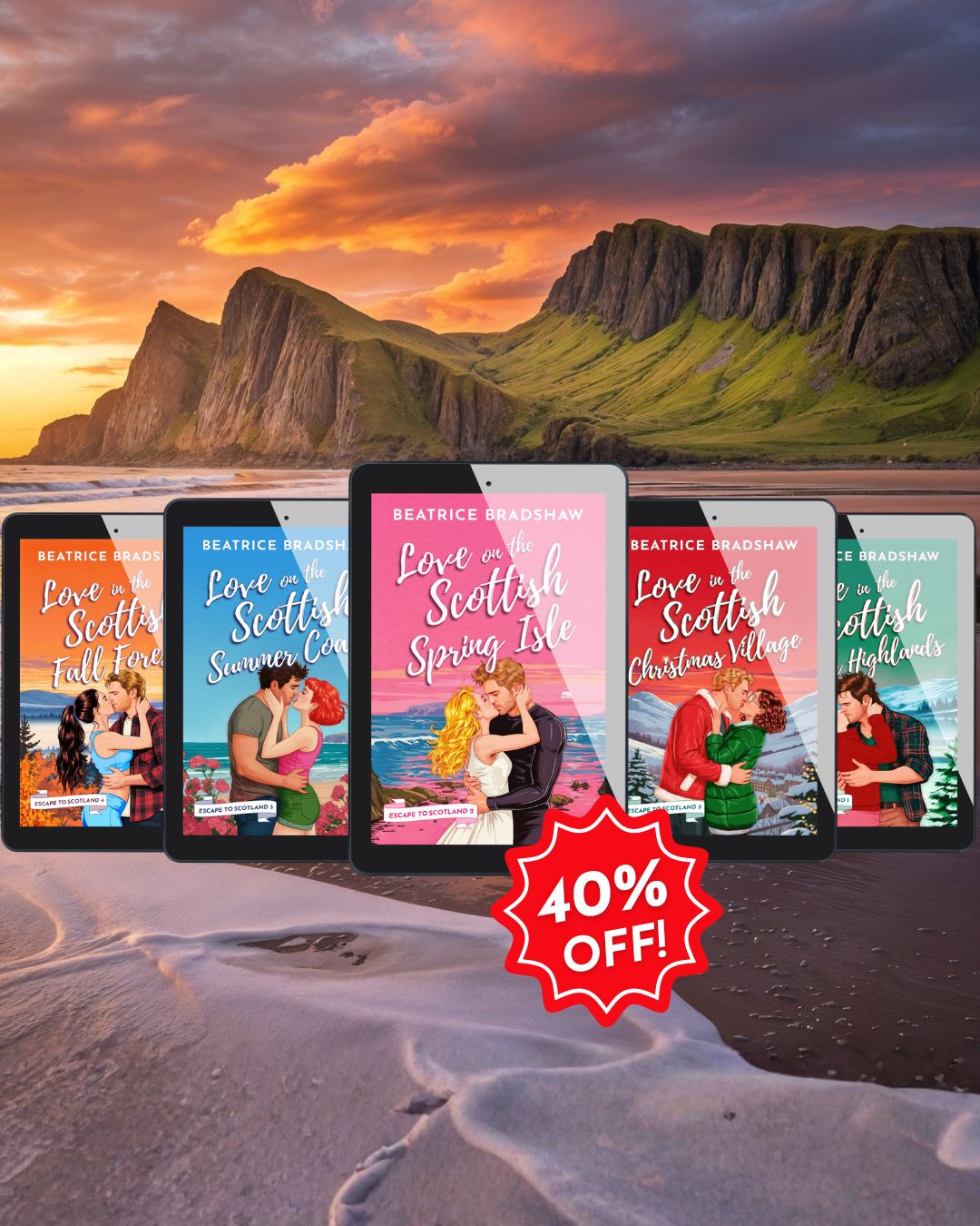 The Escape to Scotland Ebook Bundle (5 Novels)