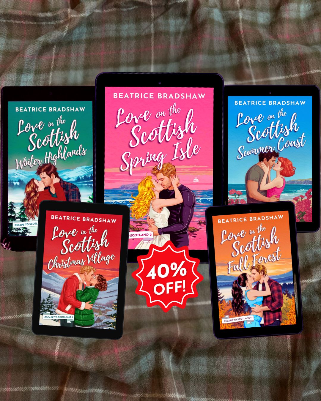 The Escape to Scotland Ebook Bundle (5 Novels)