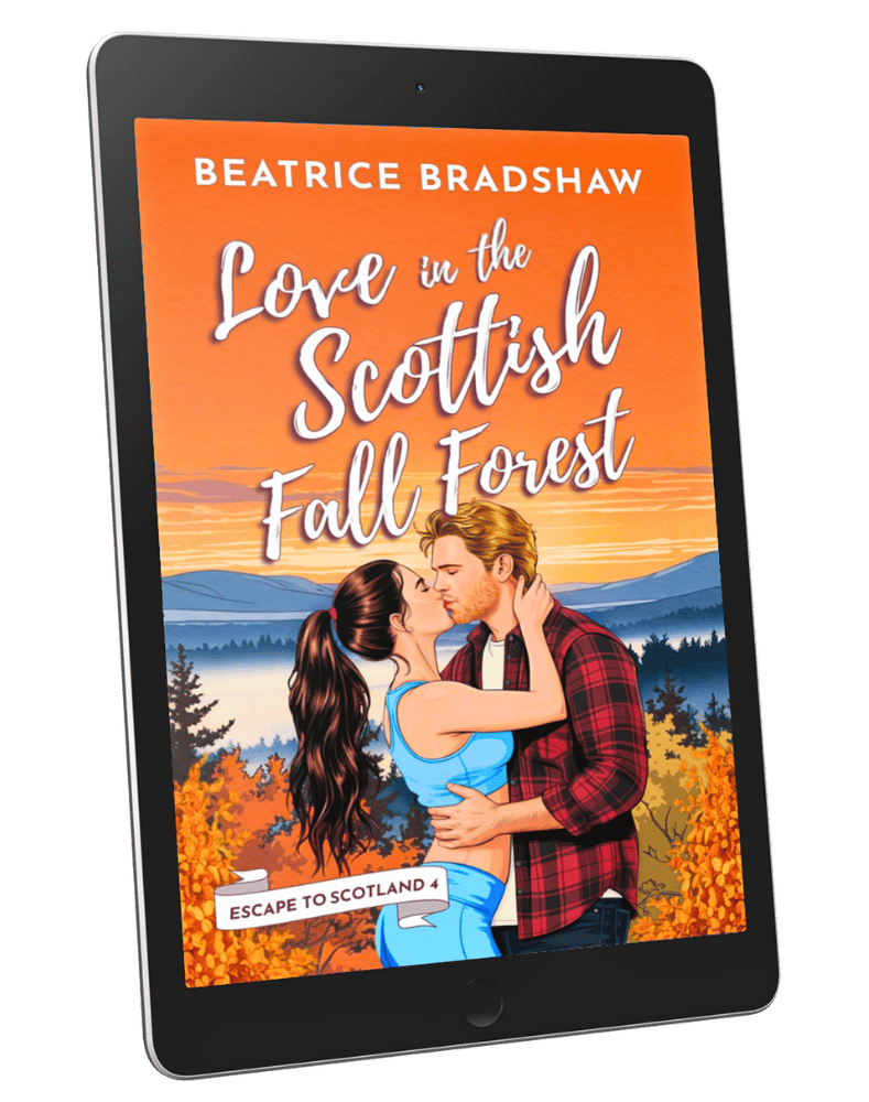 Cover of Love in the Scottish Fall Forest: Single Dad Age Gap Romance