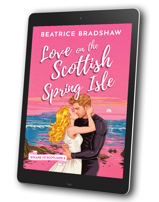Cover of Love on the Scottish Spring Isle: Runaway Bride Romance